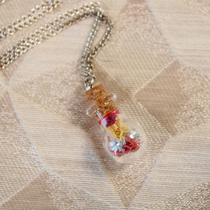 Colorful Moss Necklace