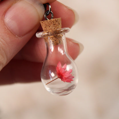 Red Flower Necklace