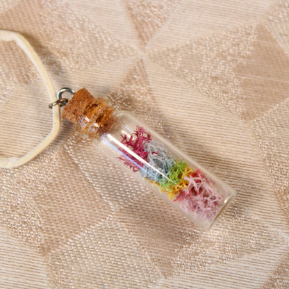 Rainbow Moss Necklace