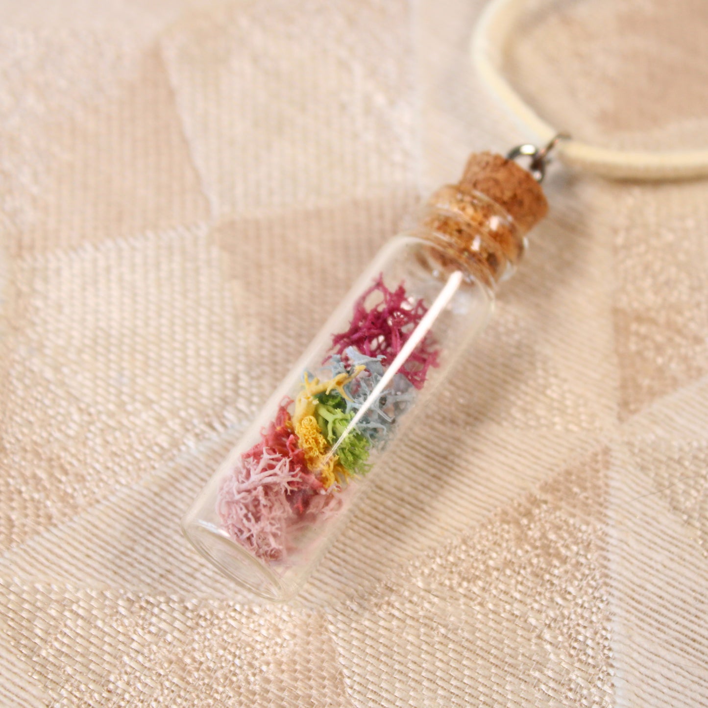Rainbow Moss Necklace