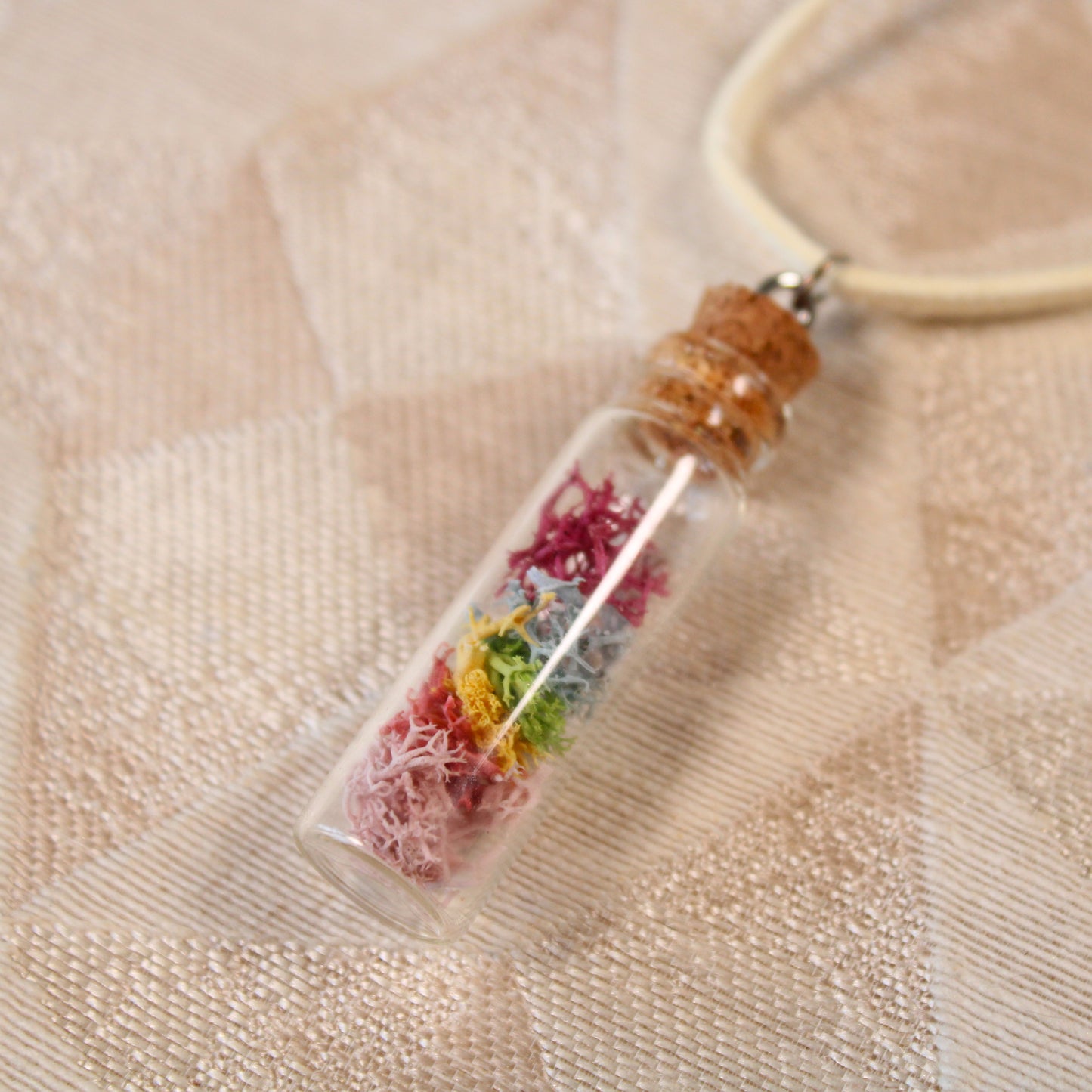 Rainbow Moss Necklace