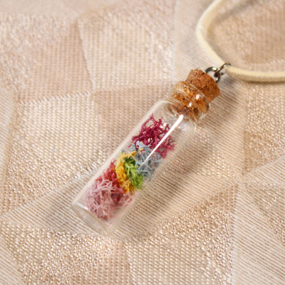 Rainbow Moss Necklace