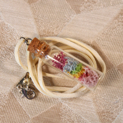 Rainbow Moss Necklace