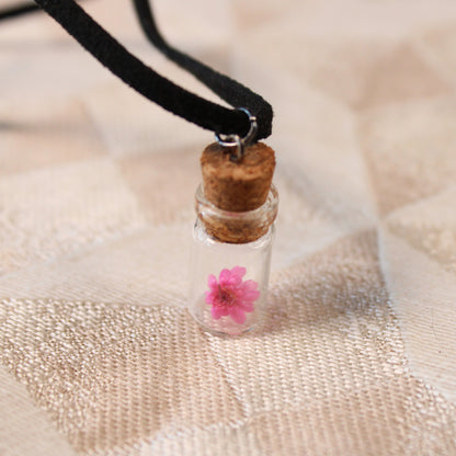 Pink Flower Necklace