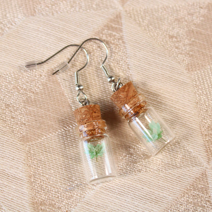 Seafoam Flower Earrings