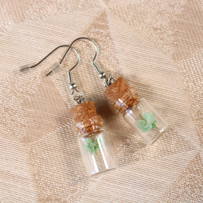 Seafoam Flower Earrings