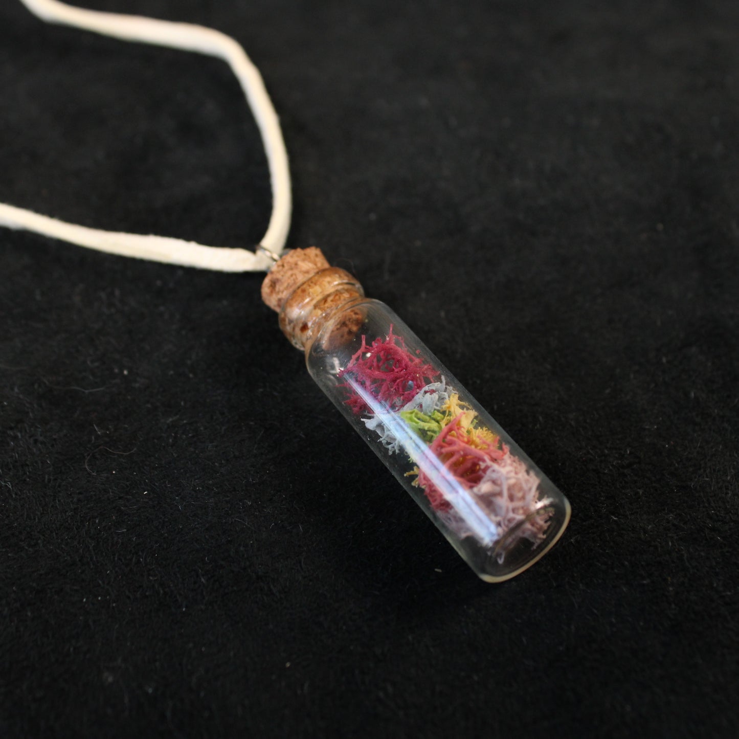 Rainbow Moss Necklace