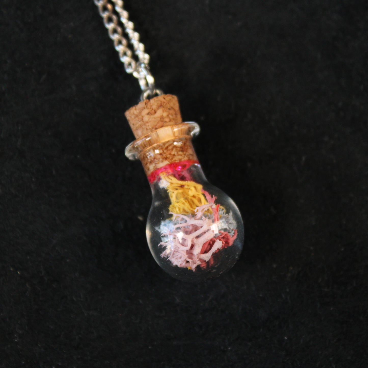 Colorful Moss Necklace