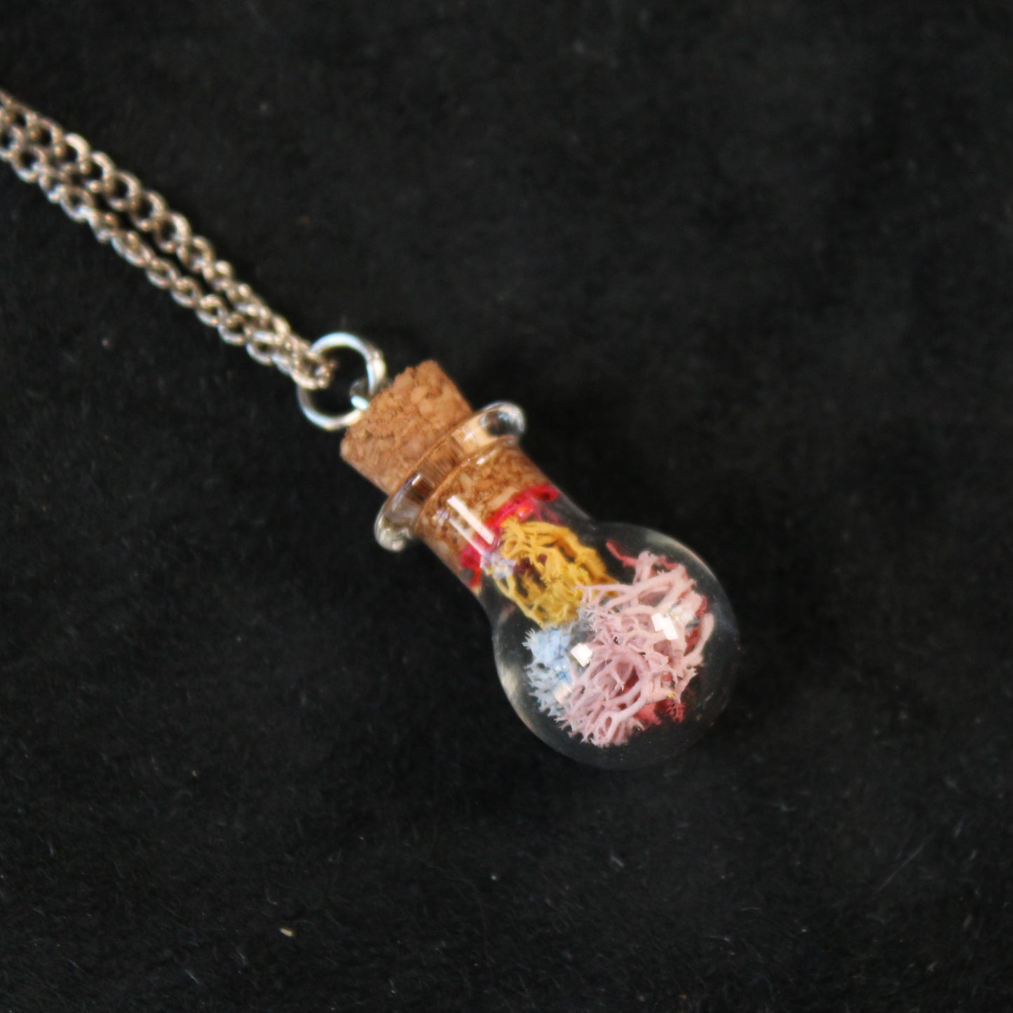 Colorful Moss Necklace
