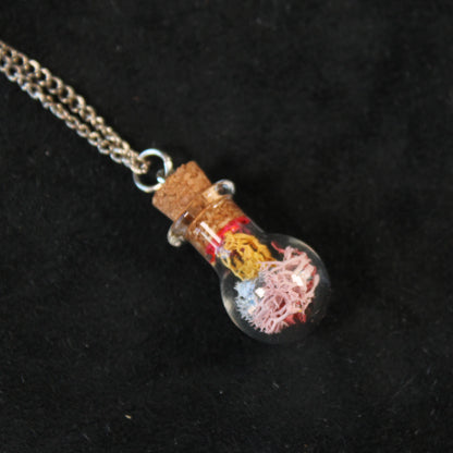 Colorful Moss Necklace