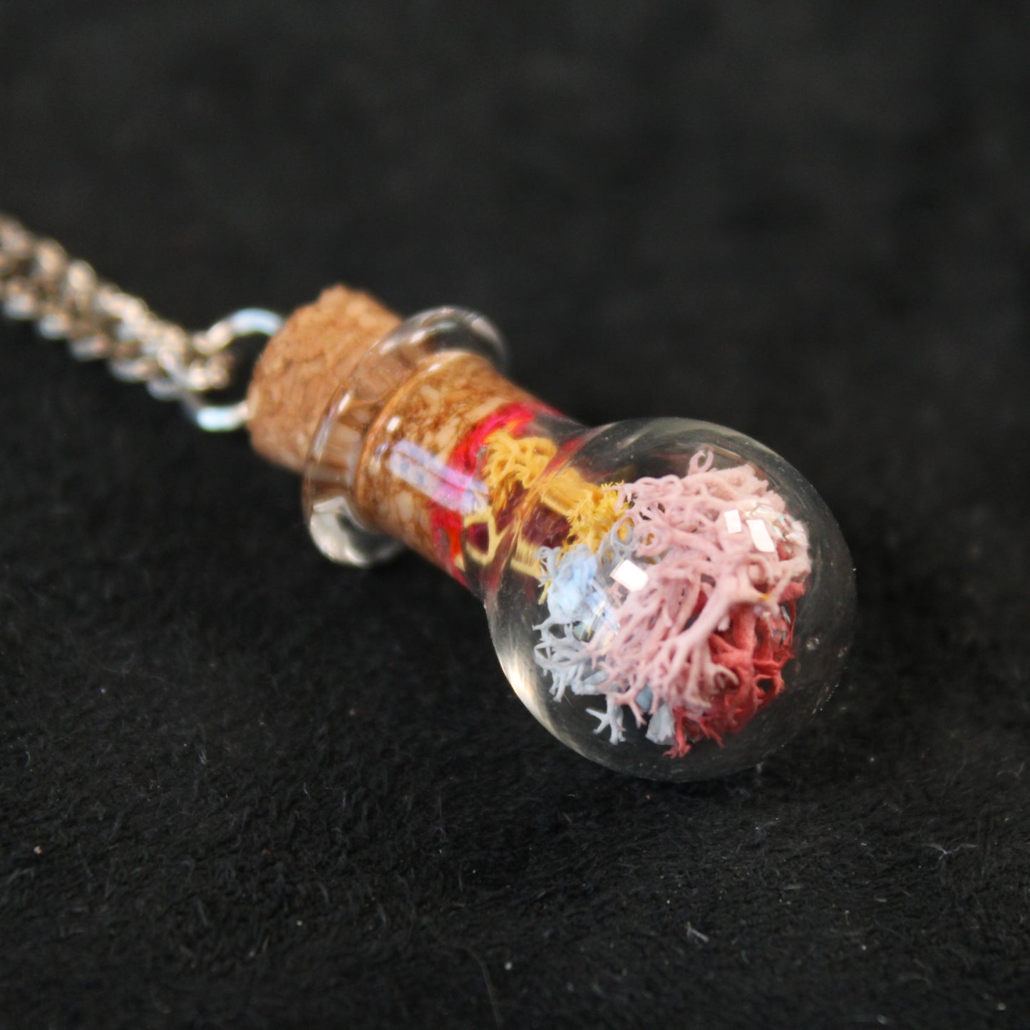 Colorful Moss Necklace