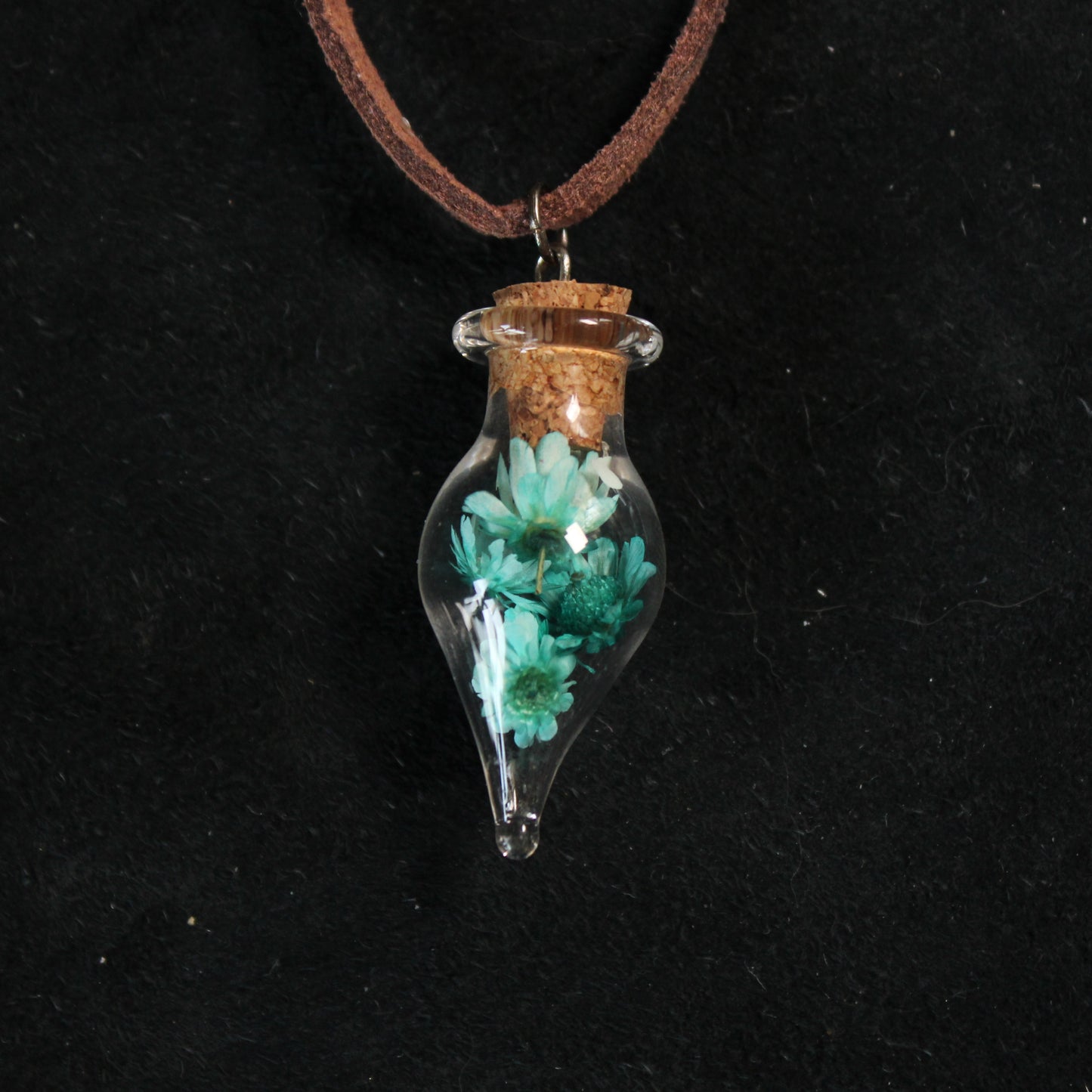 Blue Flowers Necklace