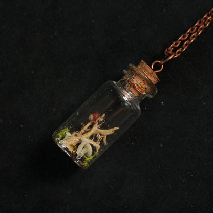 Mini Mushroom Necklace