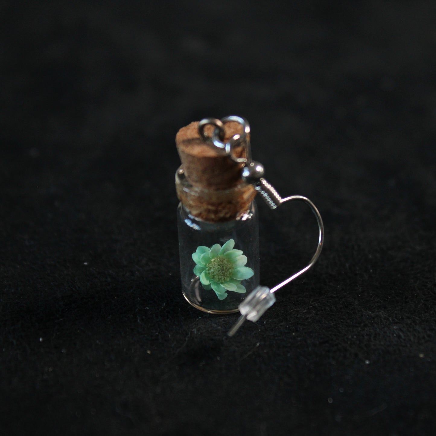 Seafoam Flower Earrings