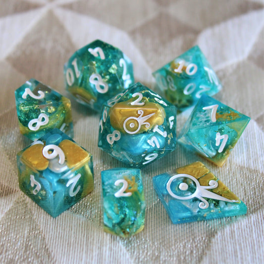 Handmade Sky Island Dice