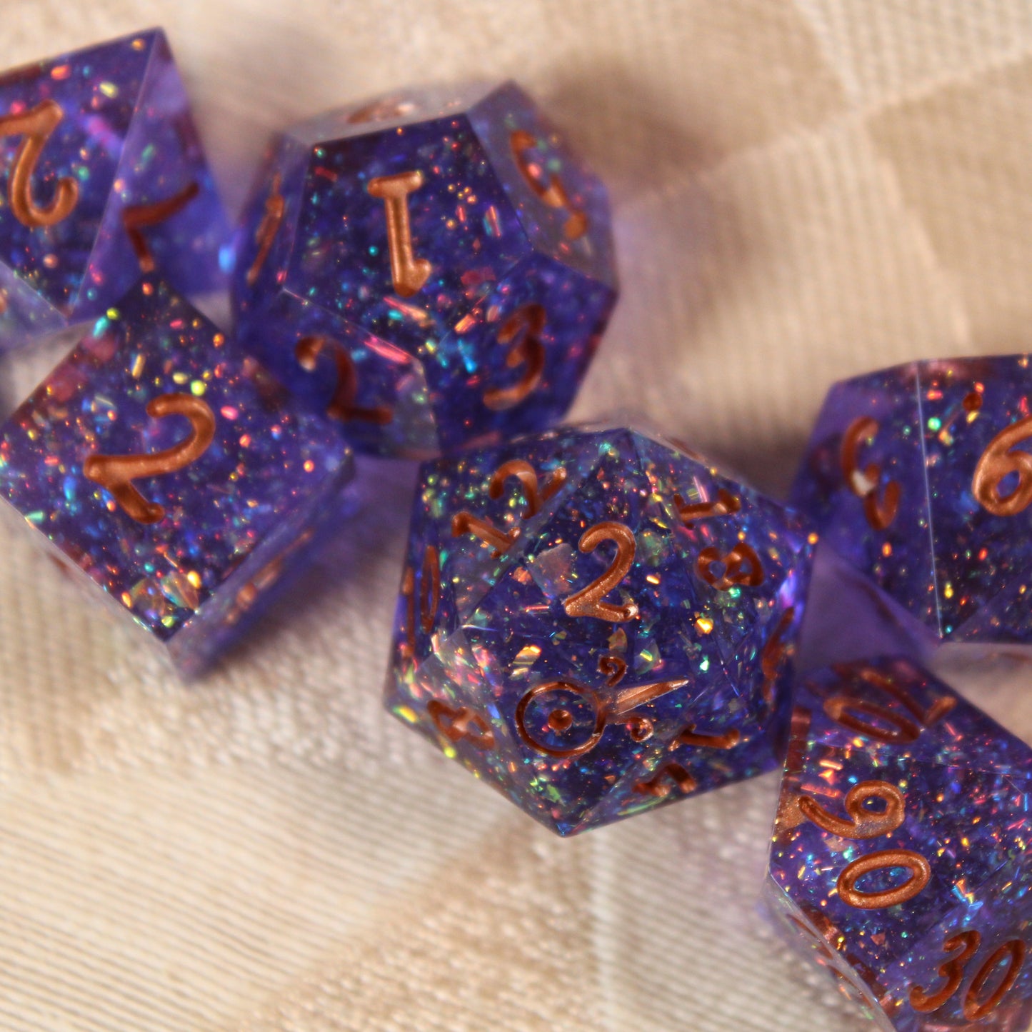 Handmade Cosmic Conundrum Dice