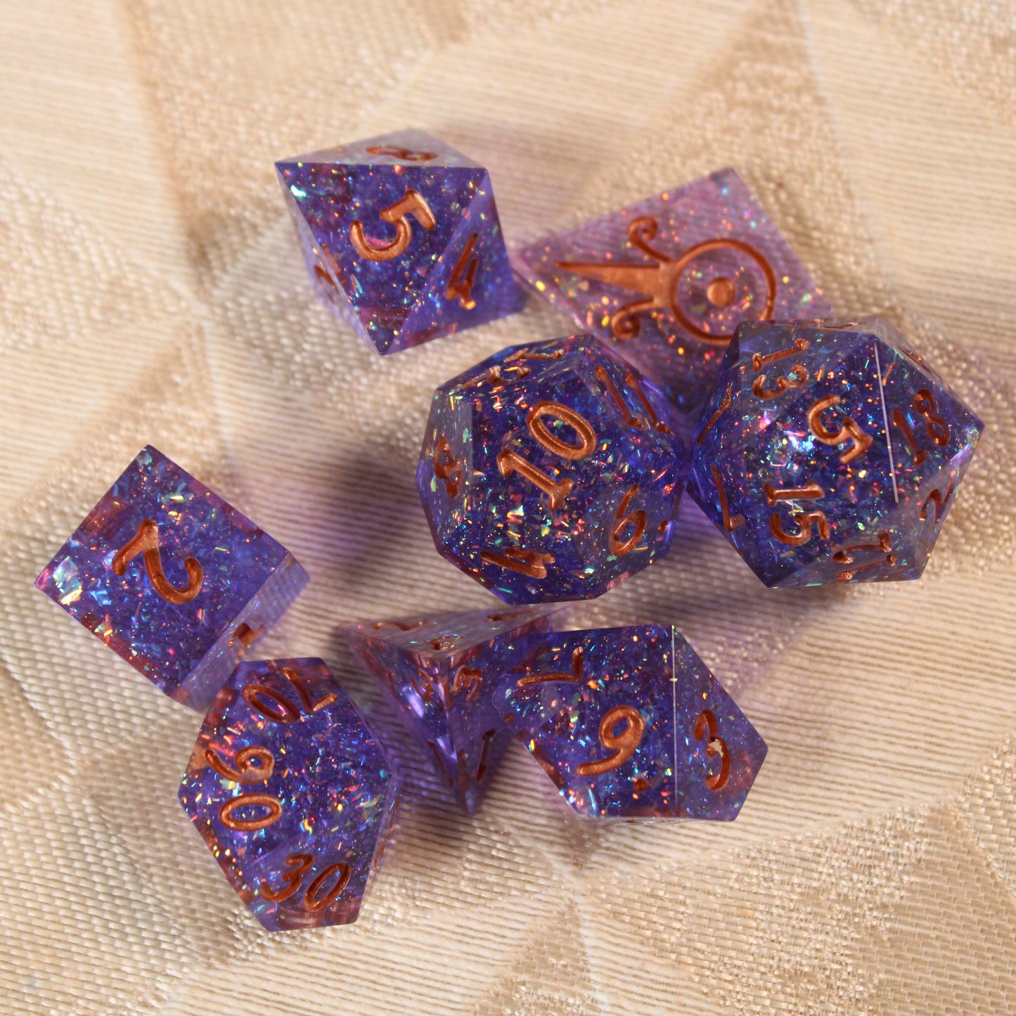 Handmade Cosmic Conundrum Dice