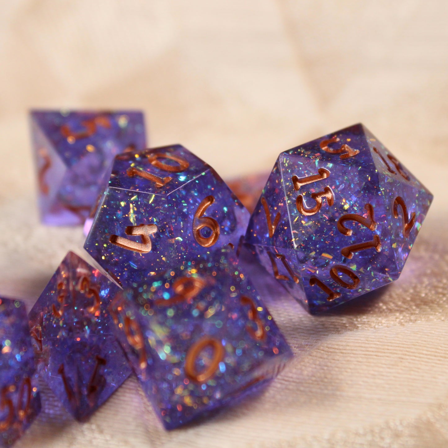 Handmade Cosmic Conundrum Dice