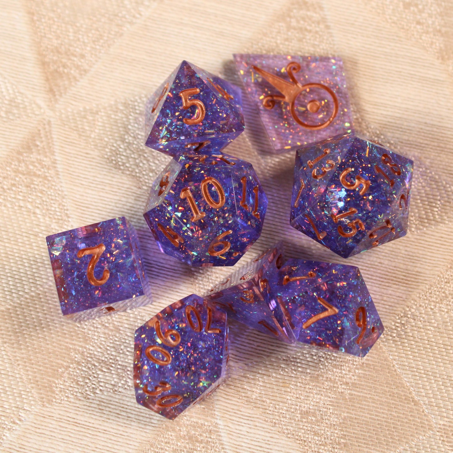 Handmade Cosmic Conundrum Dice