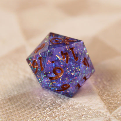 Handmade Cosmic Conundrum Dice