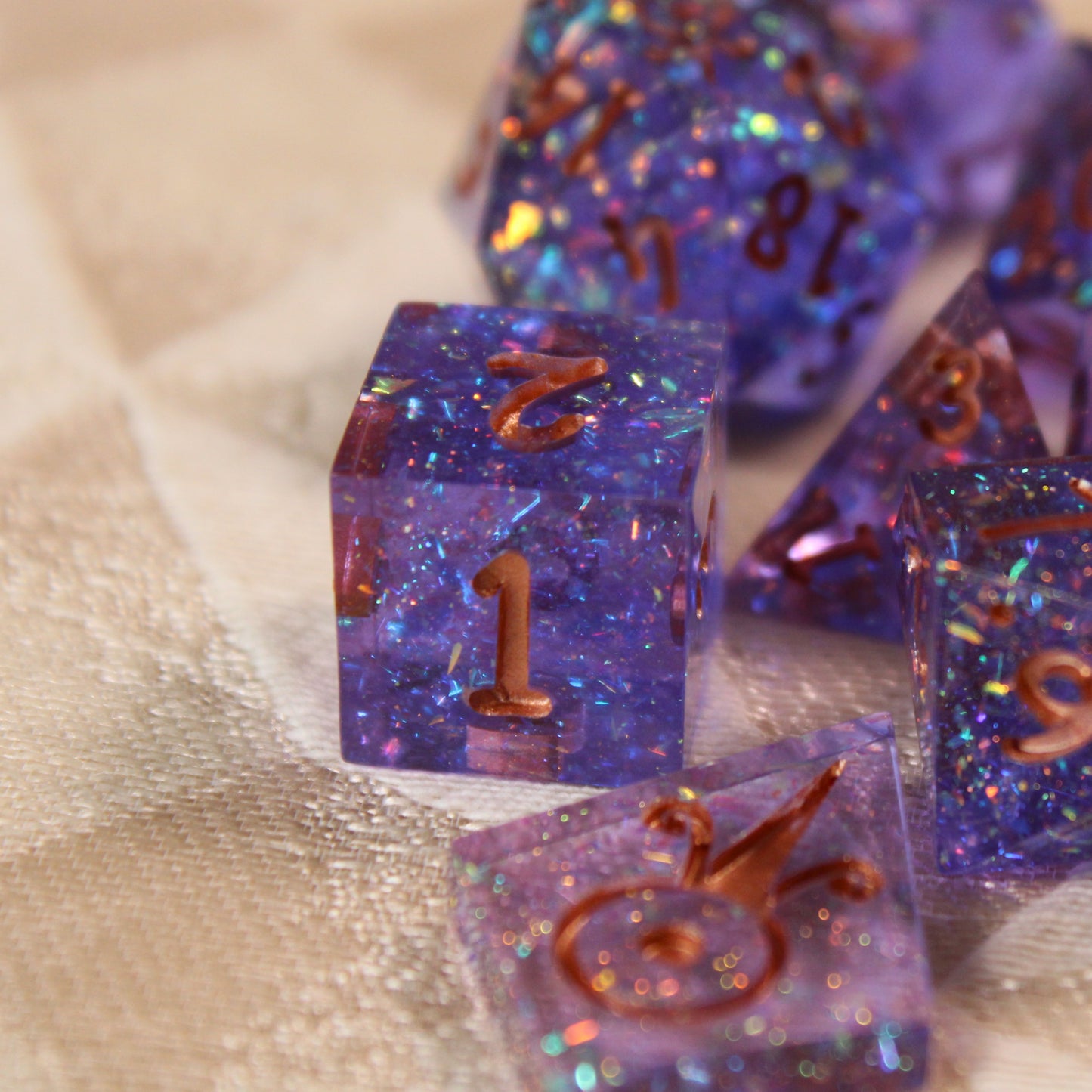 Handmade Cosmic Conundrum Dice