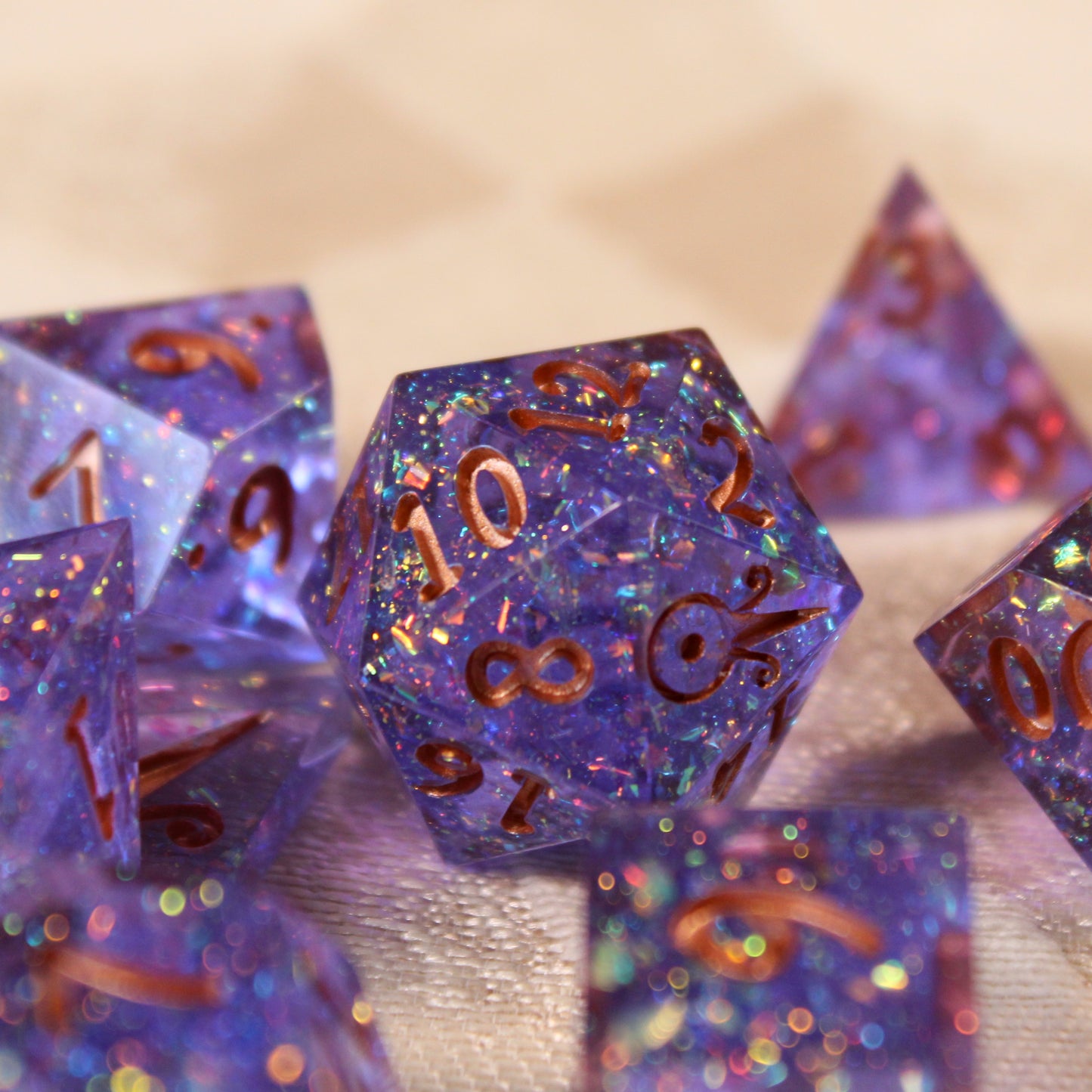 Handmade Cosmic Conundrum Dice