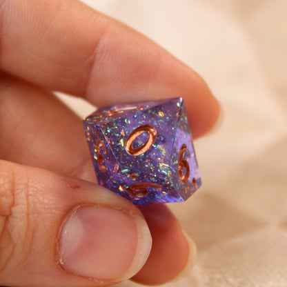 Handmade Cosmic Conundrum Dice