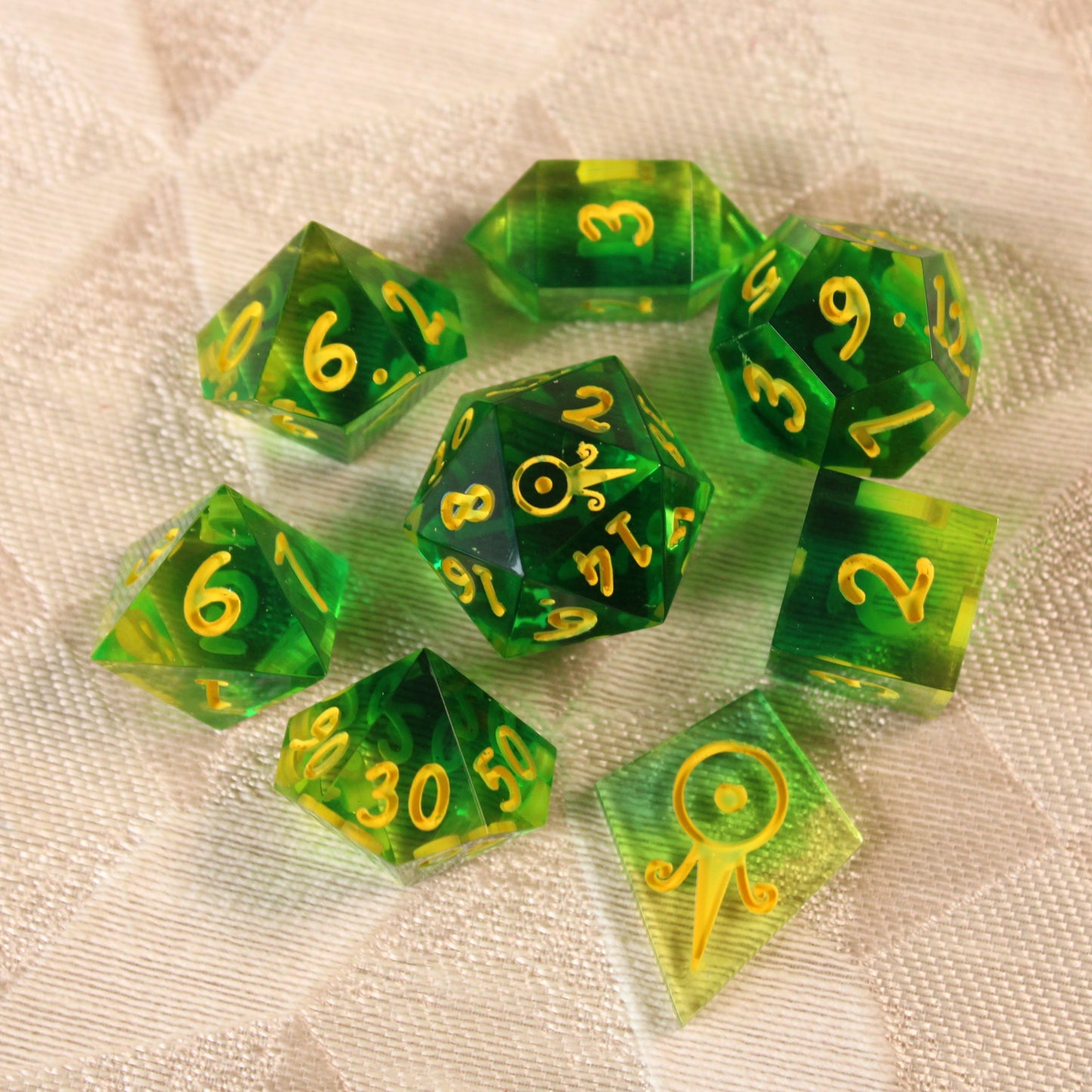 Handmade Lemon Lime Dice