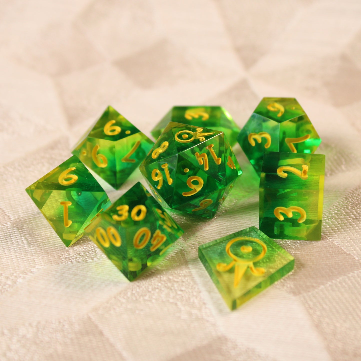 Handmade Lemon Lime Dice