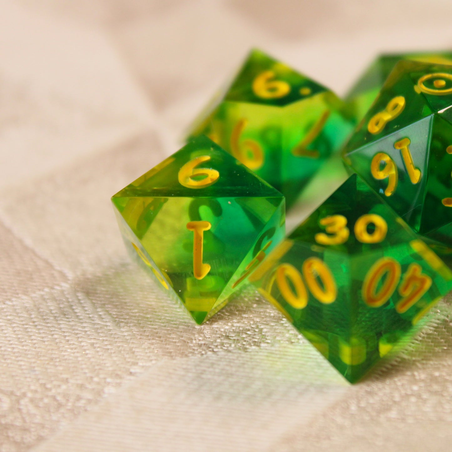 Handmade Lemon Lime Dice