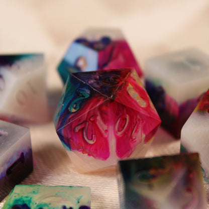 RAW Handmade Artist's Paintwater Dice