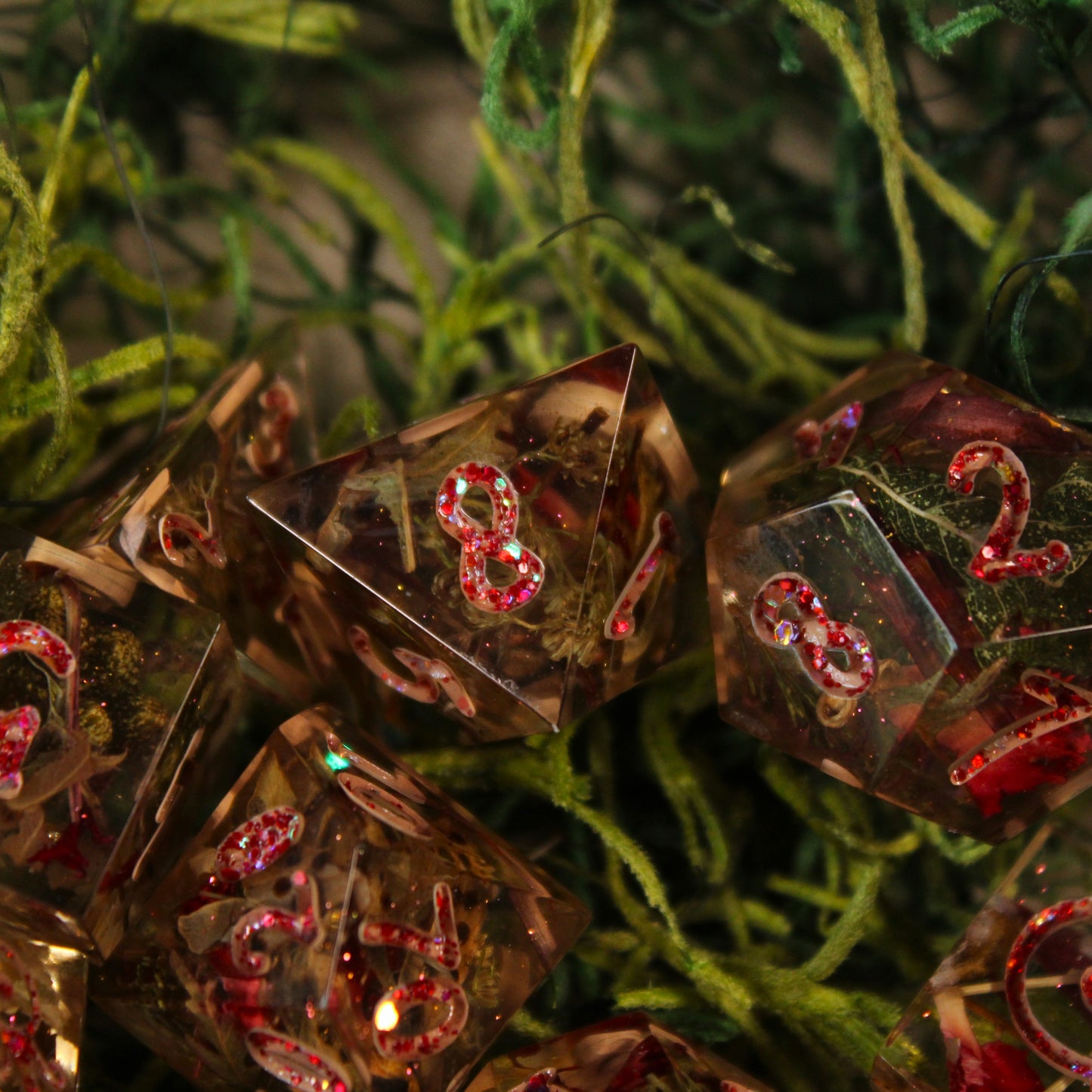 Handmade Autumn Awakening Dice