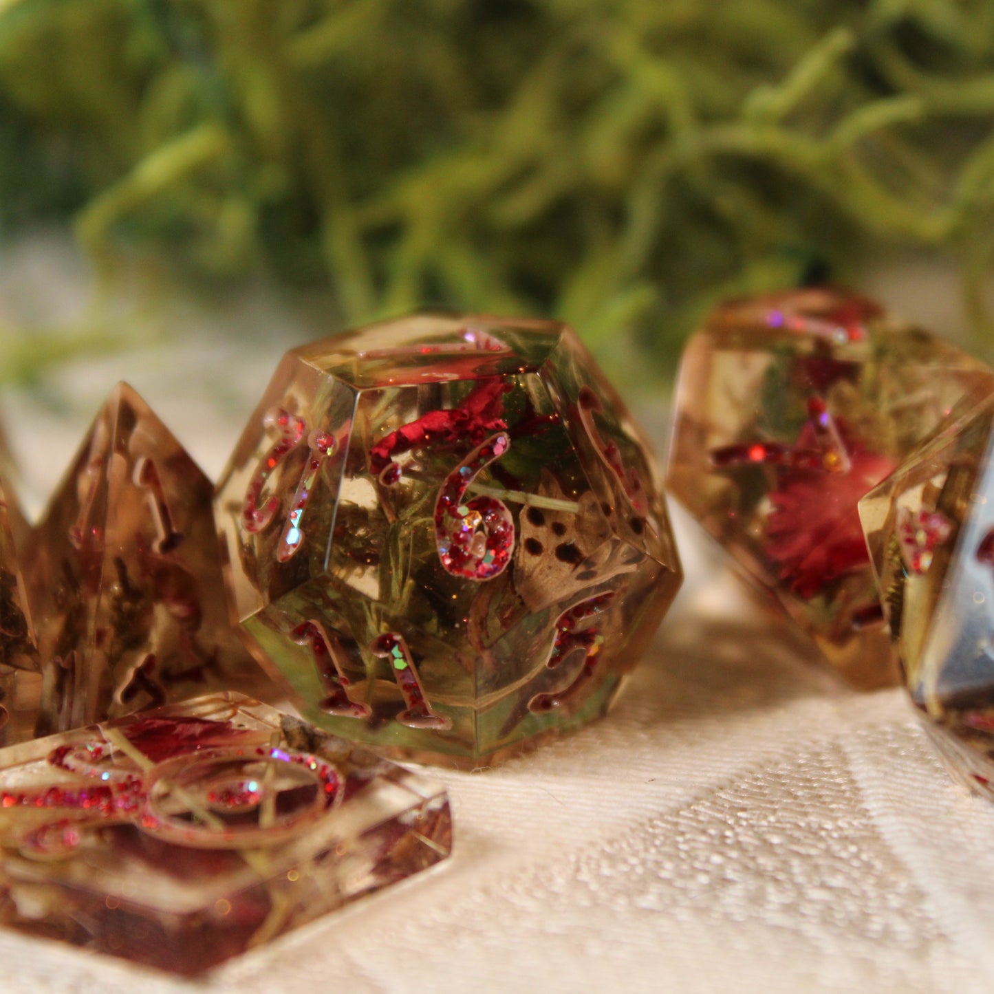 Handmade Autumn Awakening Dice