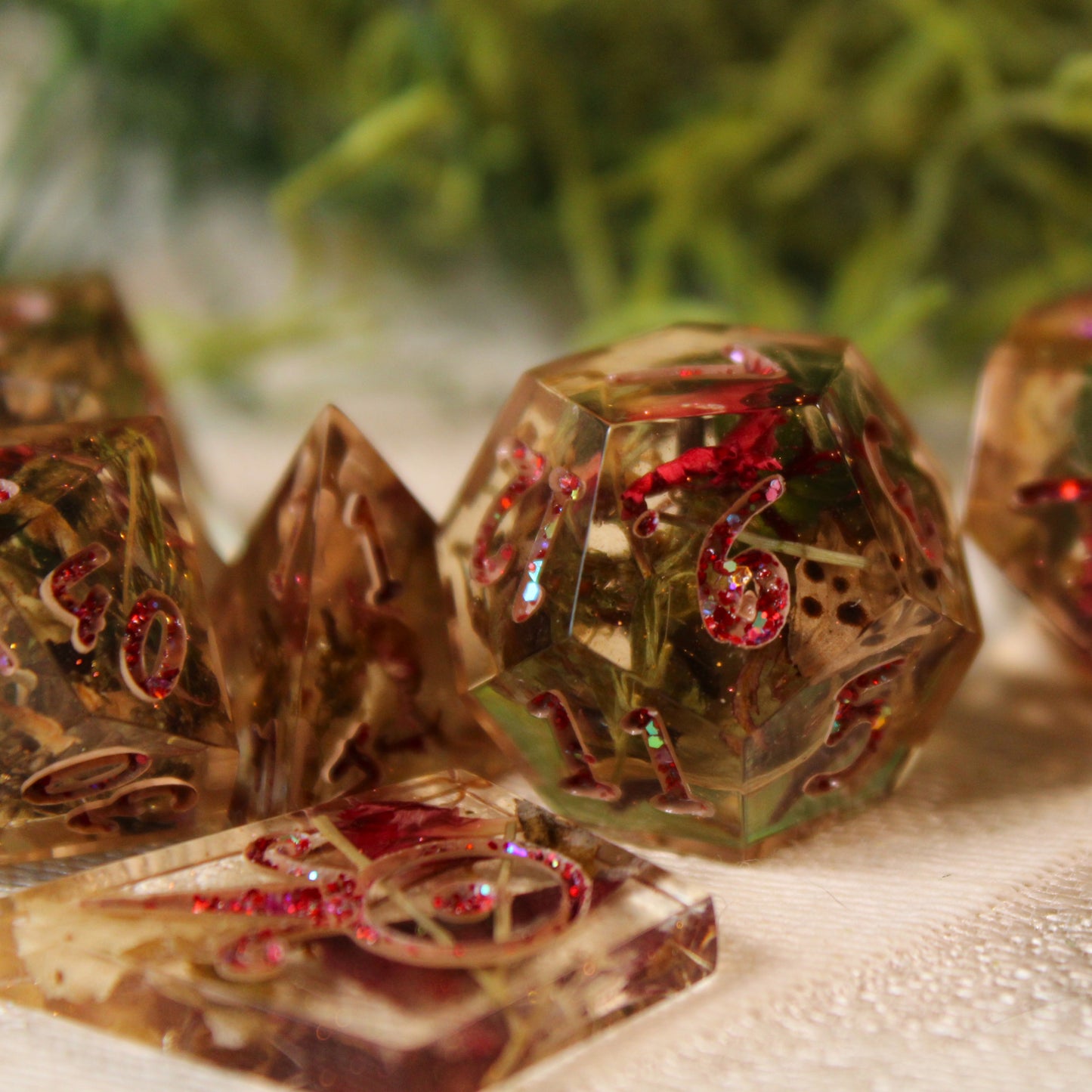 Handmade Autumn Awakening Dice