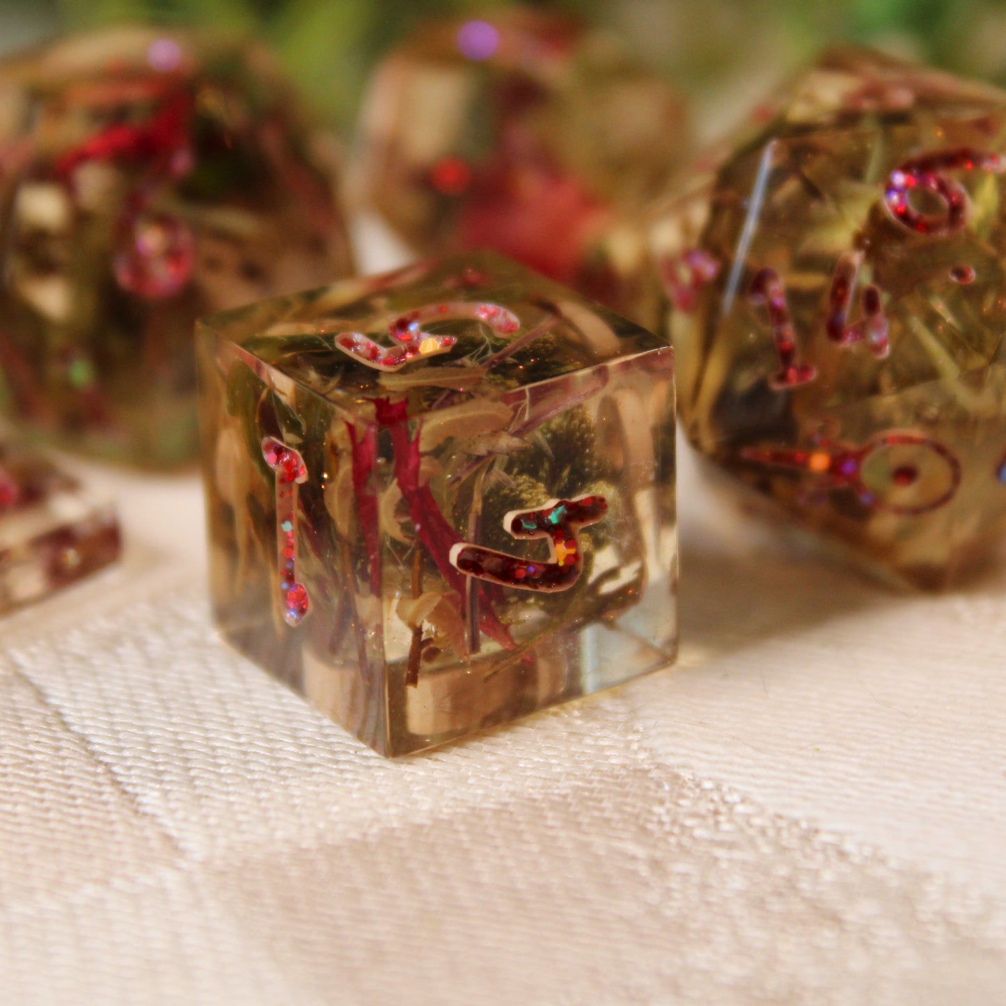 Handmade Autumn Awakening Dice