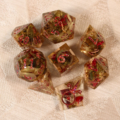 Handmade Autumn Awakening Dice
