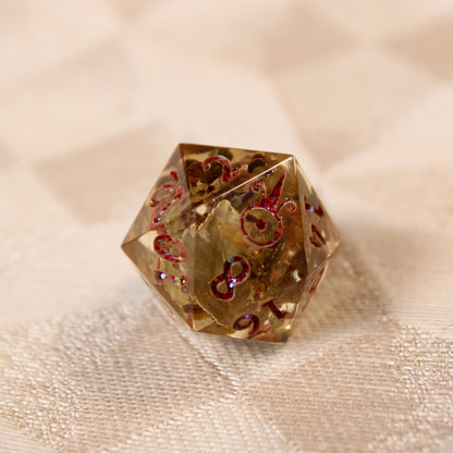 Handmade Autumn Awakening Dice