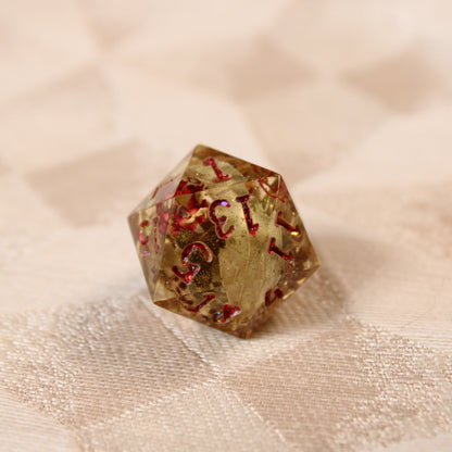 Handmade Autumn Awakening Dice