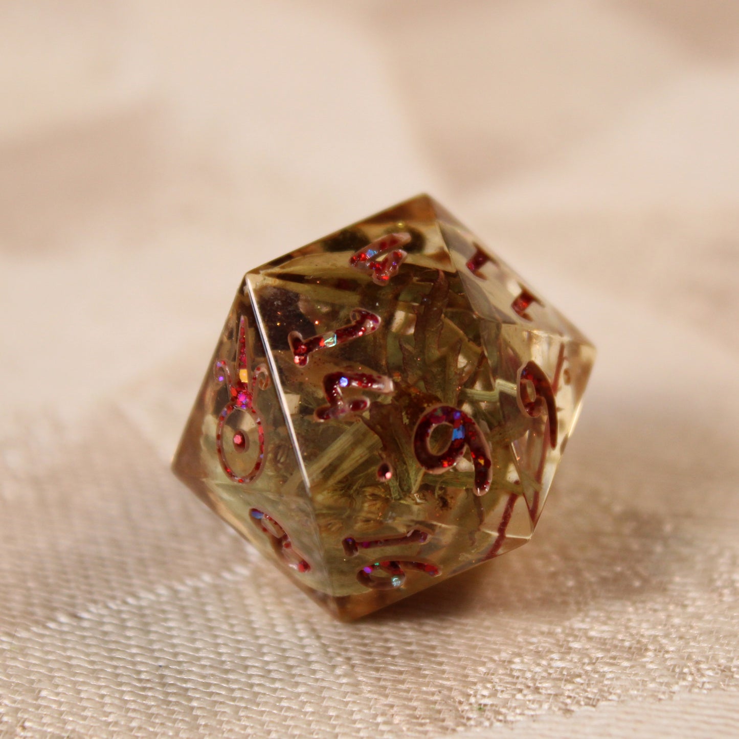 Handmade Autumn Awakening Dice