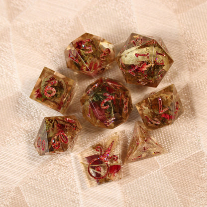 Handmade Autumn Awakening Dice