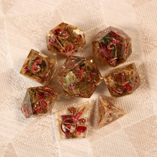 Handmade Autumn Awakening Dice