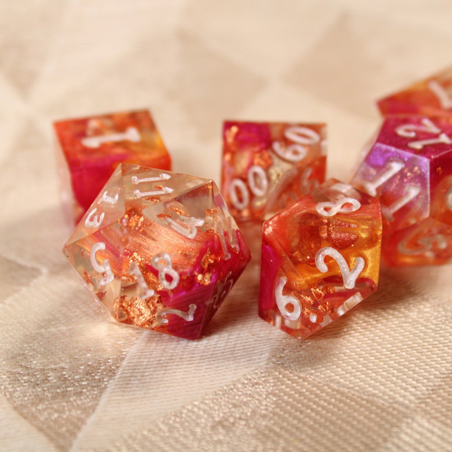 Handmade Lipstick Kiss Dice