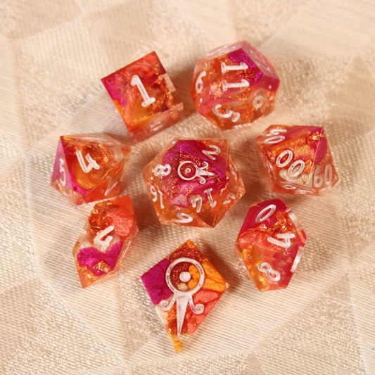 Handmade Lipstick Kiss Dice