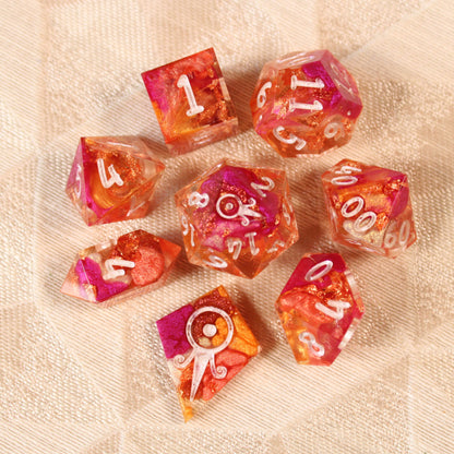 Handmade Lipstick Kiss Dice