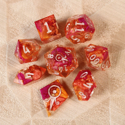 Handmade Lipstick Kiss Dice