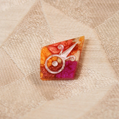 Handmade Lipstick Kiss Dice