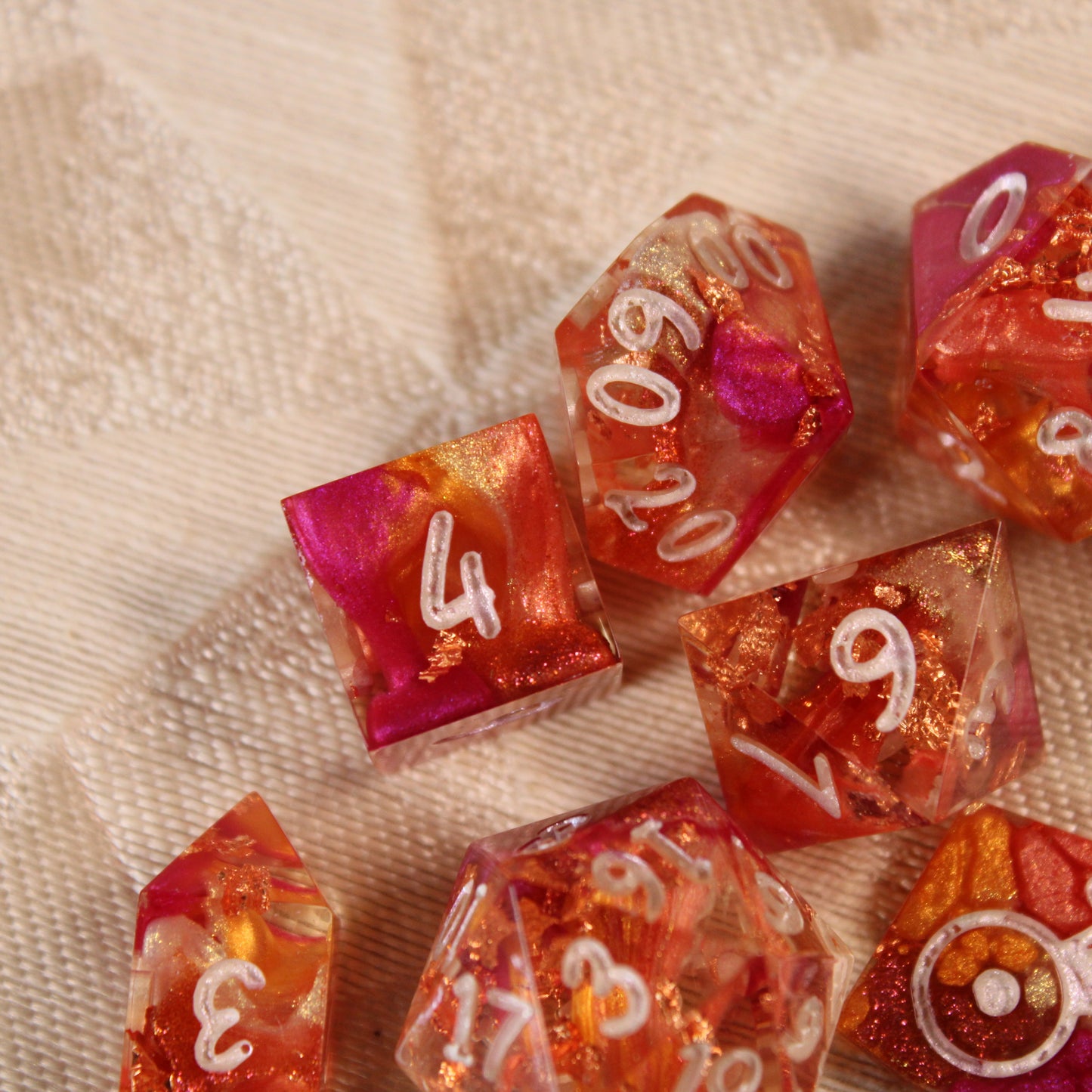 Handmade Lipstick Kiss Dice