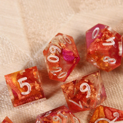 Handmade Lipstick Kiss Dice