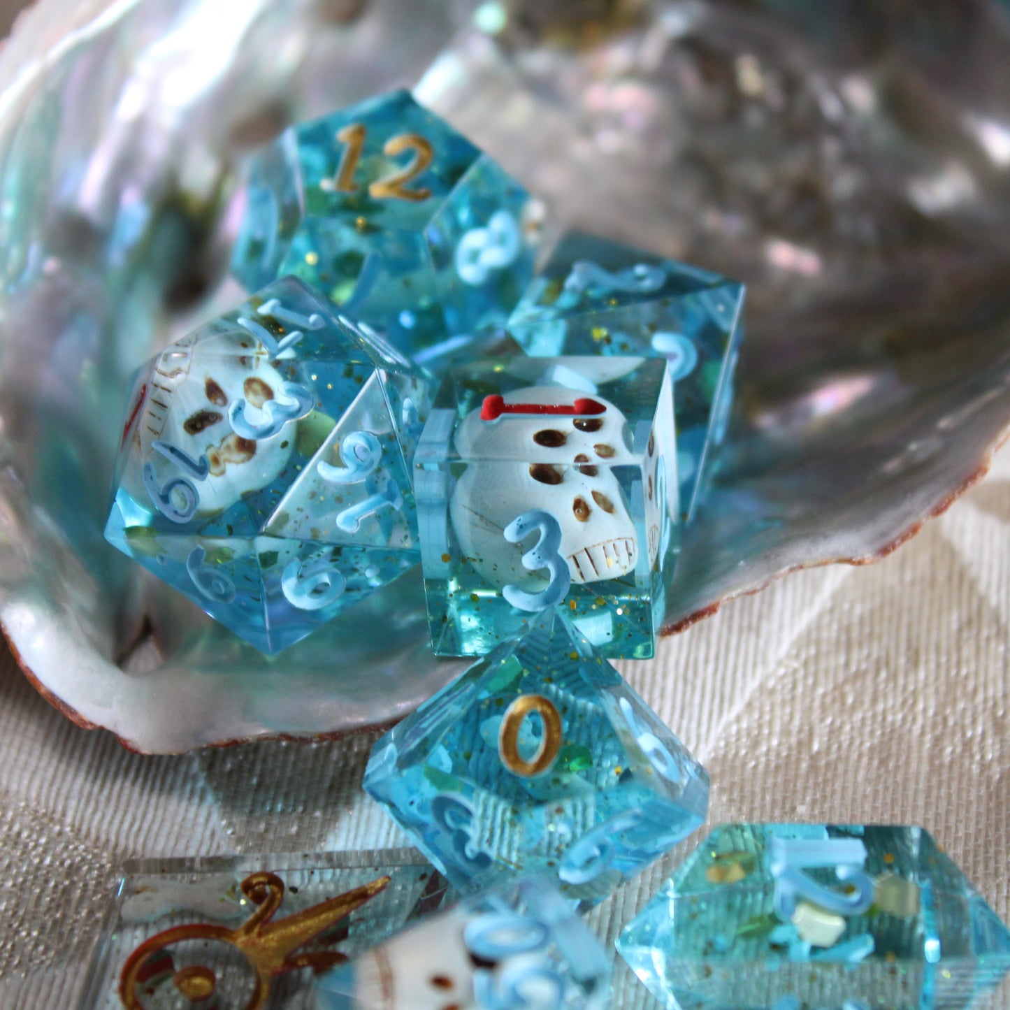 Handmade Pirate's Bounty Dice