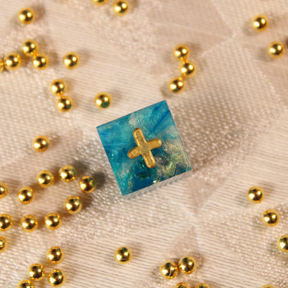 Handmade Ocean's Treasure Fate Dice